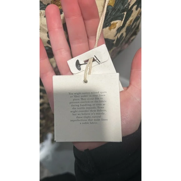 Agua by Agua Bendita Gaita Floral print Ecovero Blend Wide Leg Pants Size M